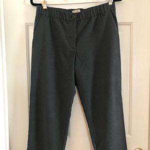 Loft outlet gray trousers